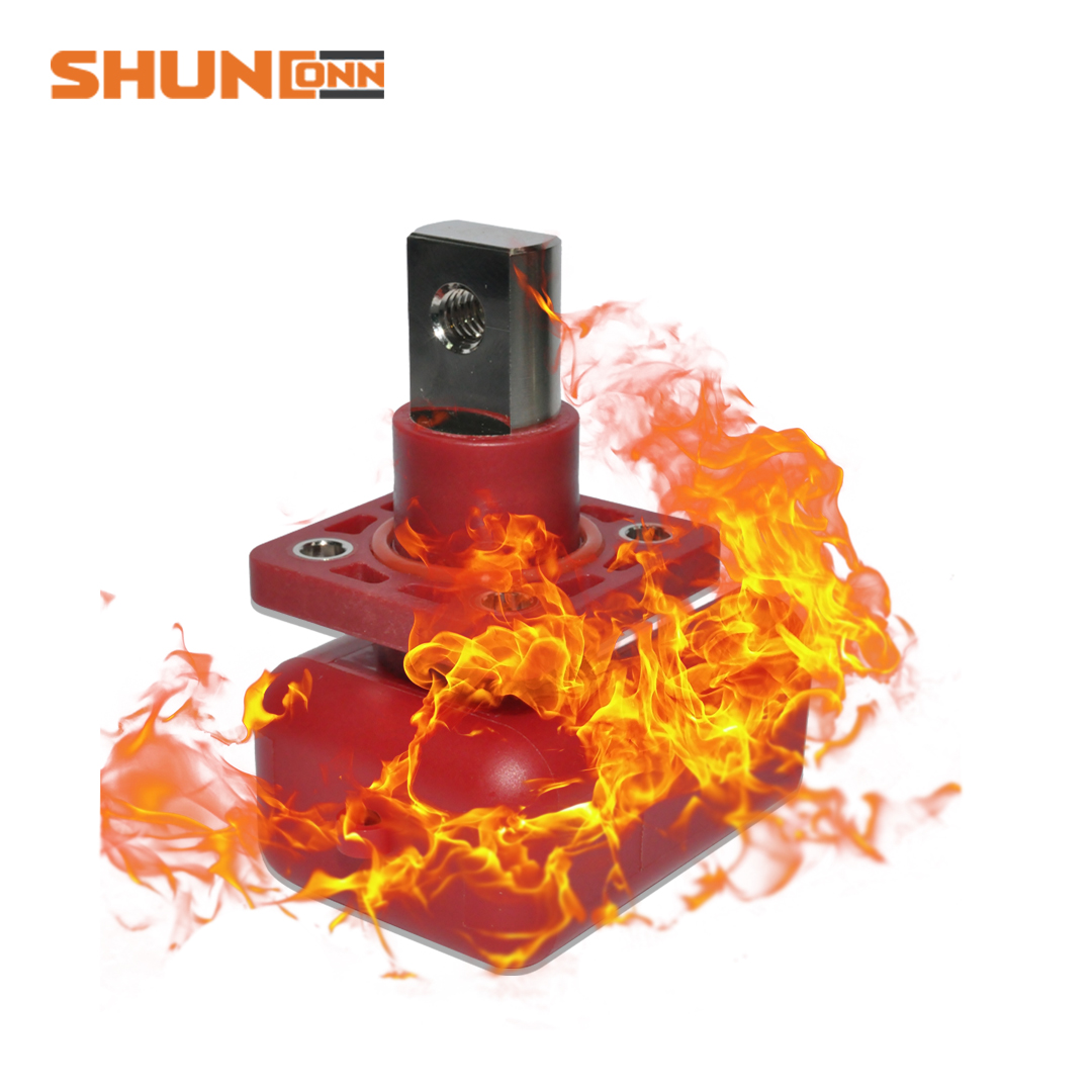 Shunconn Through-Wall Stud Terminals200AM8/M6  (with Shroud/red ）